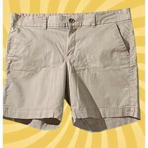 Old Navy Womens 12 Preppy Khaki Chino Gorpcore Pocket Stretch Coastal Shorts